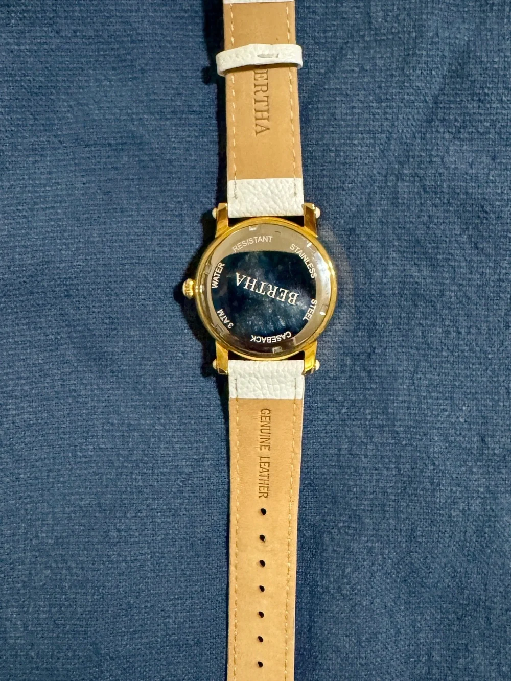 Bertha Turtle Mother of Pearl Watch